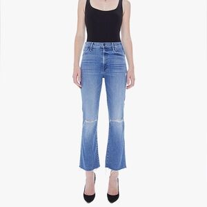 MOTHER The Hustler Ankle Fray Jean